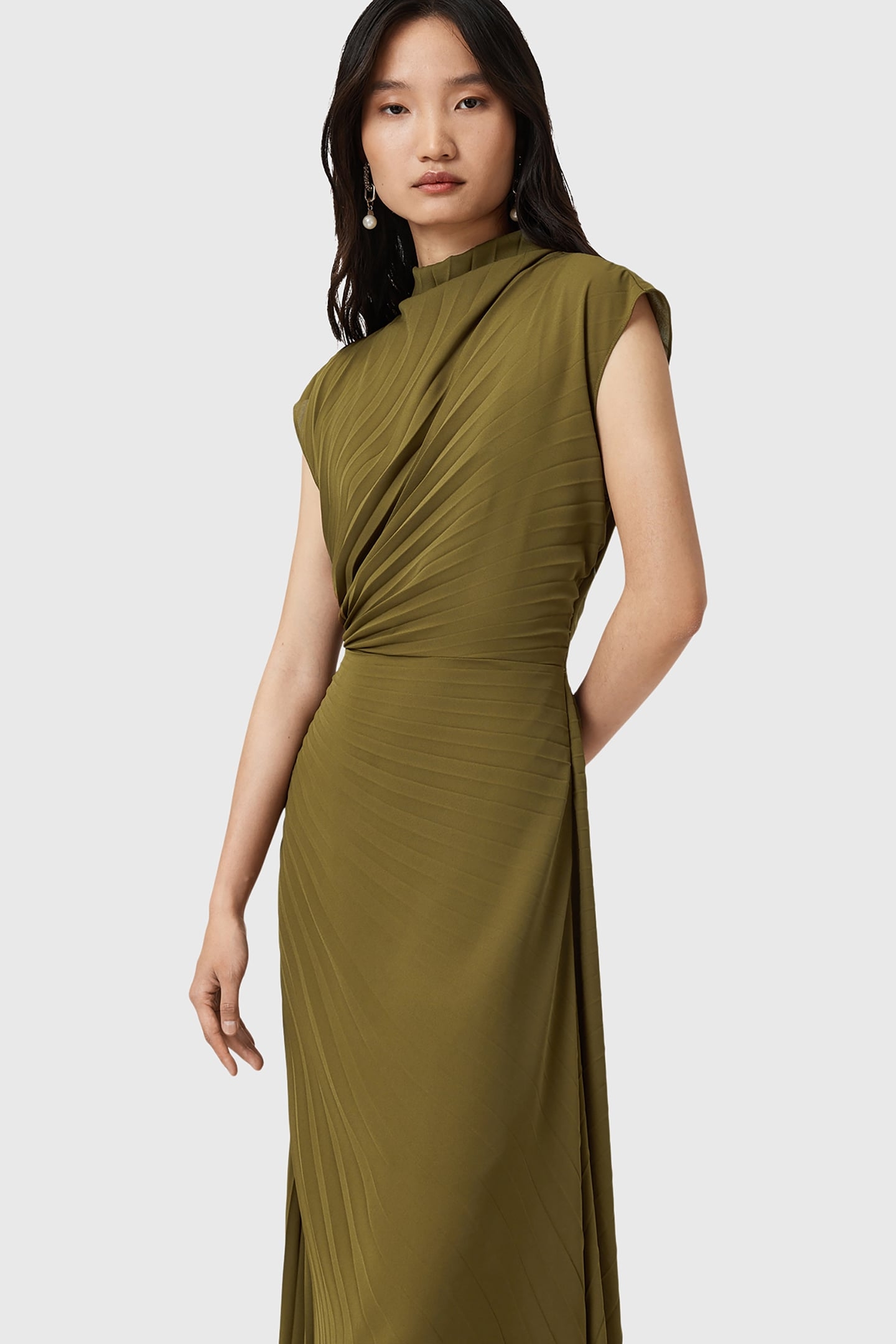 RAYANNA DRESS FANGO GREEN 5